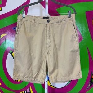 Quicksilver Waterman Collection, Khaki Shorts. Size 32. In excellent condition!